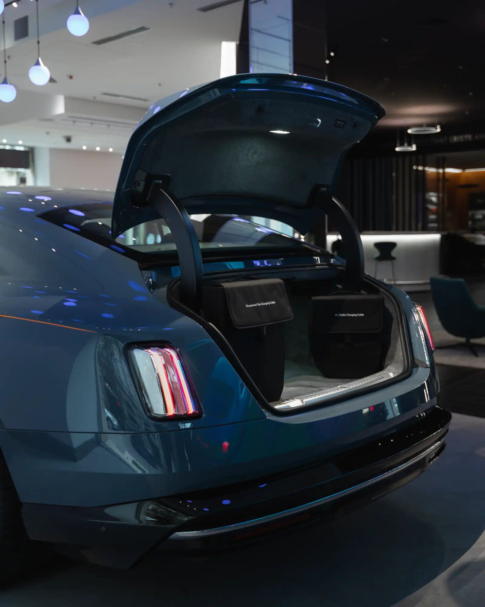 Rolls-Royce Spectre Interior Luxury Details - Baku Dreams Azerbaijan