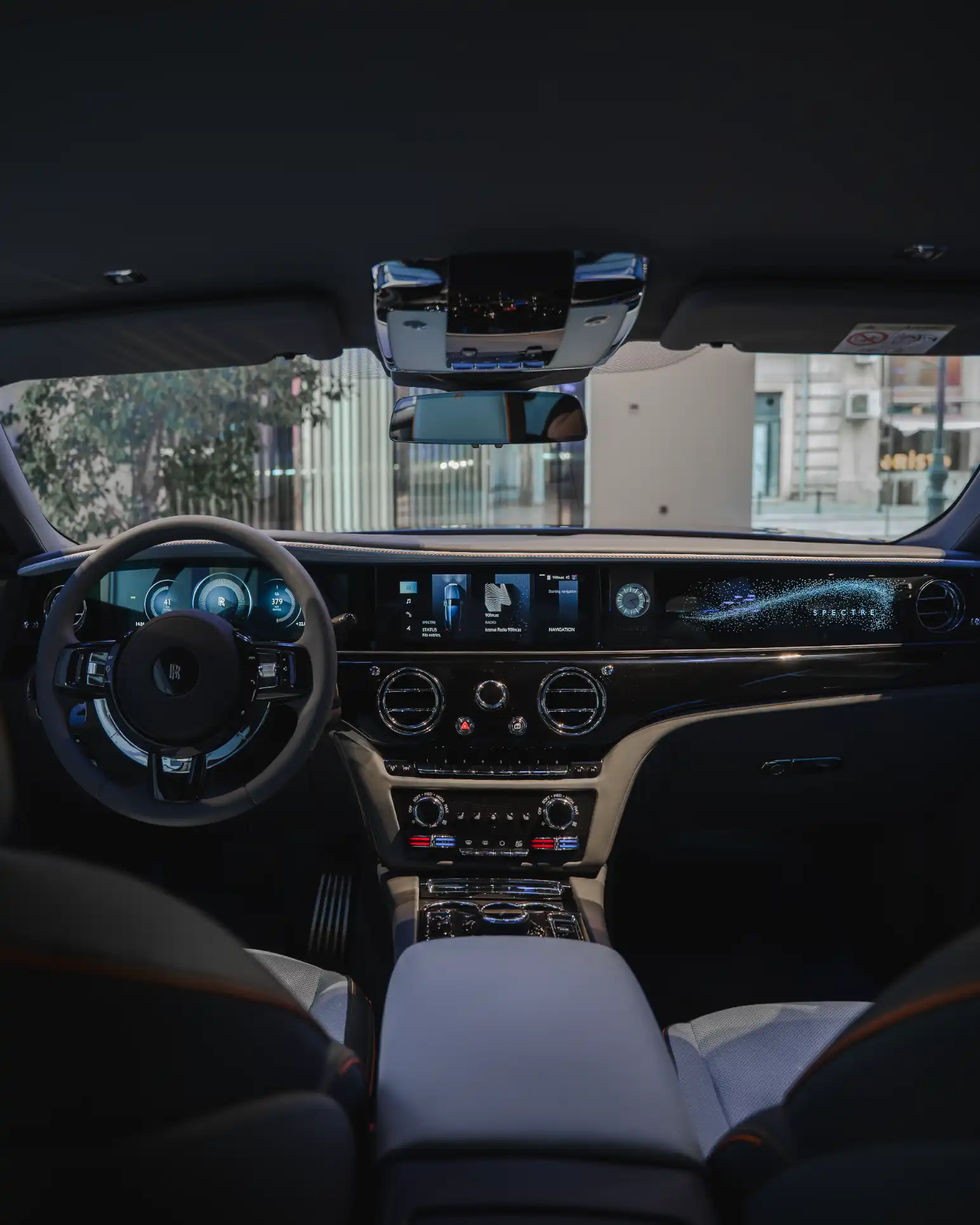 Rolls-Royce Spectre Interior Dashboard View - Baku Dreams